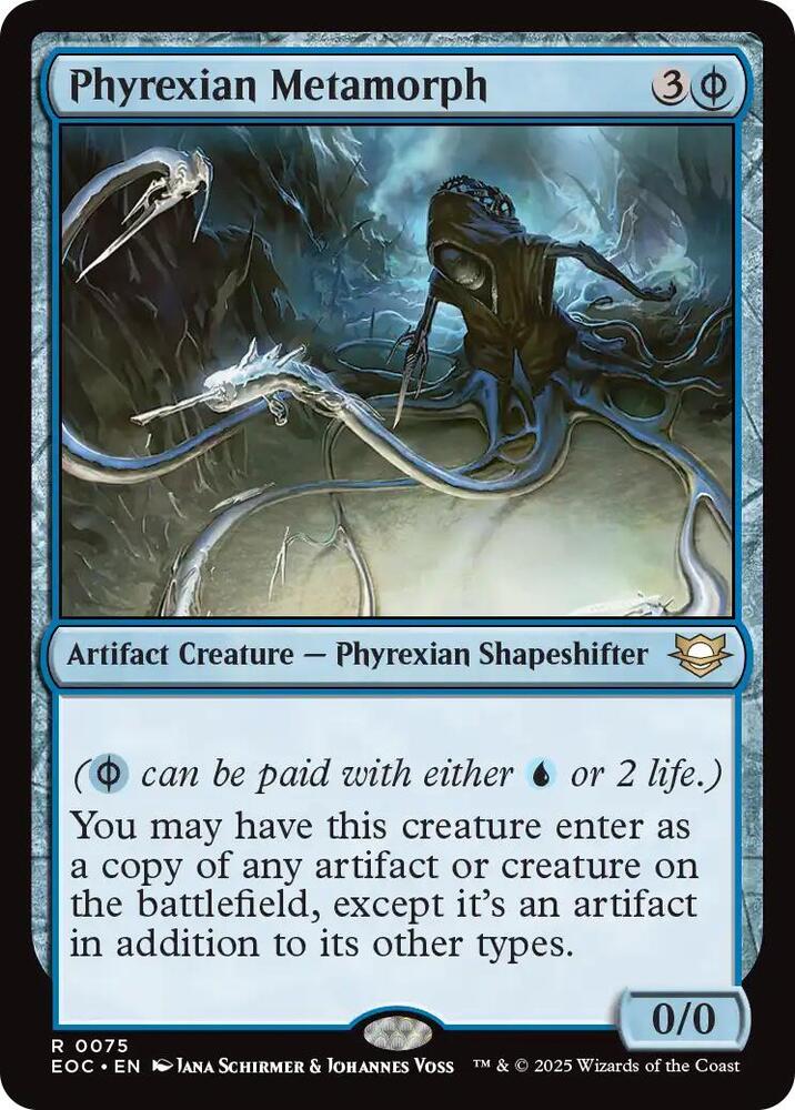Phyrexian Metamorph #75 Commander: Edge of Eternities