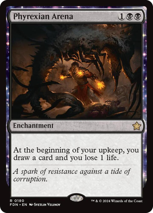 Phyrexian Arena #180 Foundations