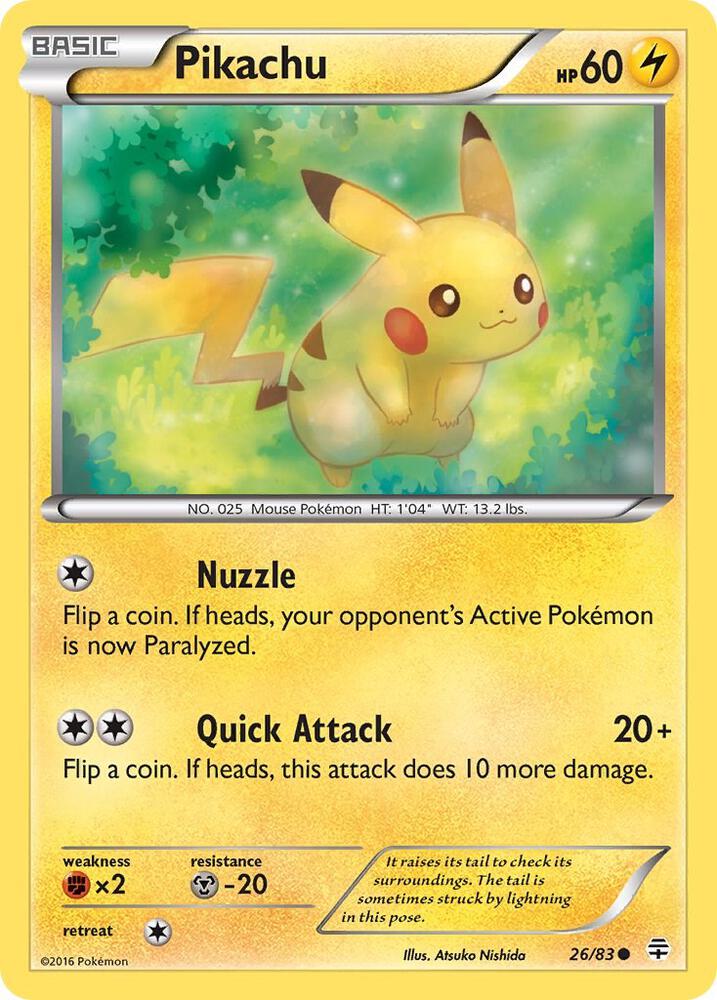 Pikachu #26 Generations