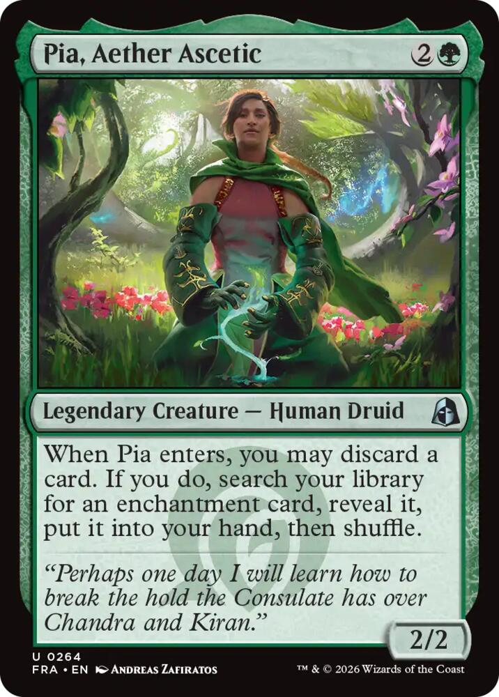 Pia, Aether Ascetic #264 Reality Fracture