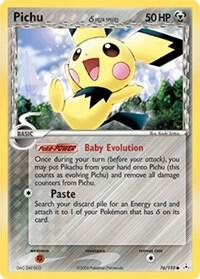 Pichu (Delta Species) #76 EX Holon Phantoms