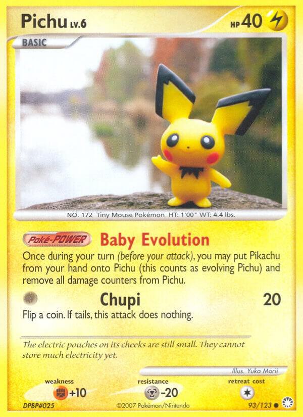 Pichu #93 Mysterious Treasures