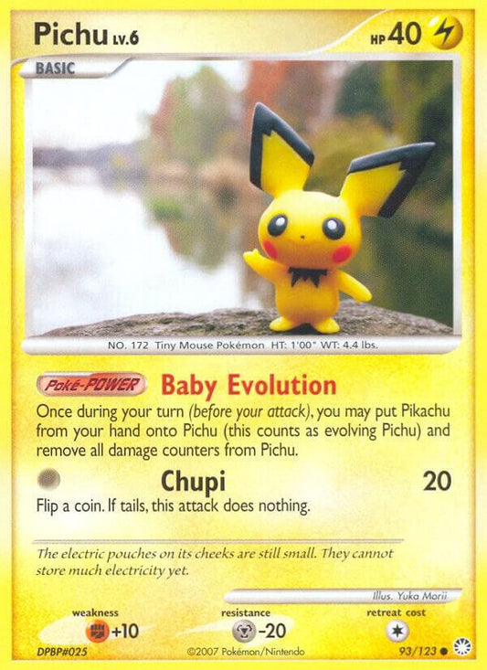 Pichu #93 Mysterious Treasures
