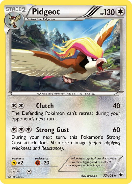 Pidgeot #77 XY - Flashfire