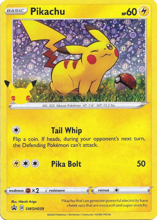Pikachu #SWSH039 (General Mills) Miscellaneous Cards & Products