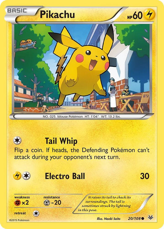 Pikachu #20 XY - Roaring Skies