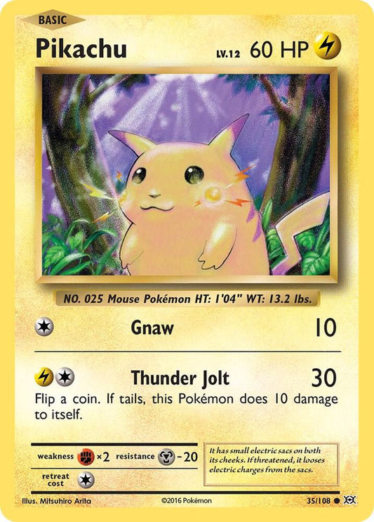 Pikachu #35 XY Evolutions