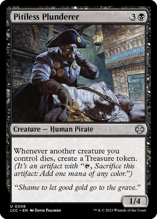 Pitiless Plunderer #208 Commander: The Lost Caverns of Ixalan