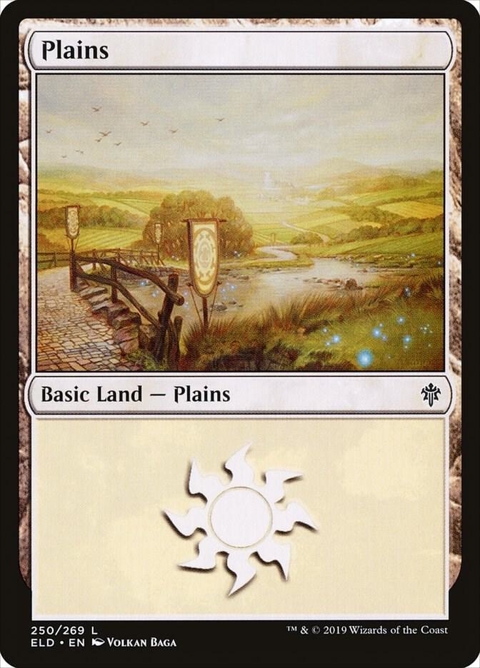 Plains #250 Throne of Eldraine