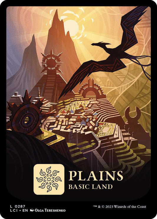 Plains #287 FOIL The Lost Caverns of Ixalan
