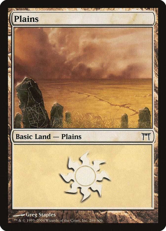Plains #289 FOIL Champions of Kamigawa