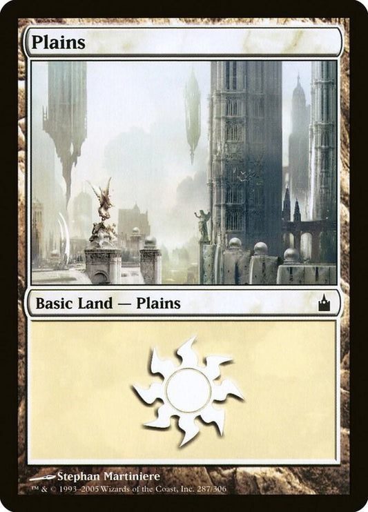 Plains #287 FOIL Ravnica: City of Guilds