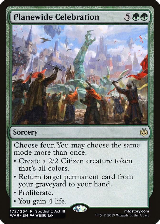Planewide Celebration #172 War of the Spark