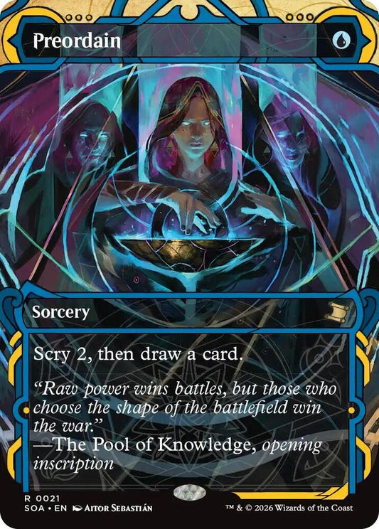 Preordain #21 FOIL Secrets of Strixhaven: Mystical Archive