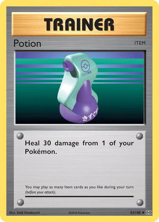 Potion #83 REVERSE HOLOFOIL XY Evolutions