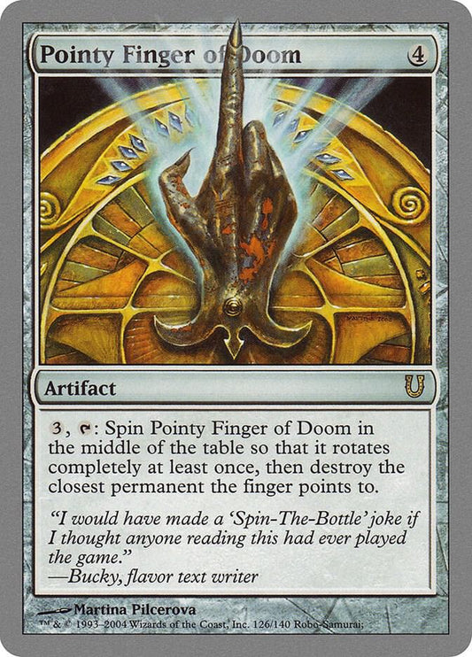 Pointy Finger of Doom #126 Unhinged