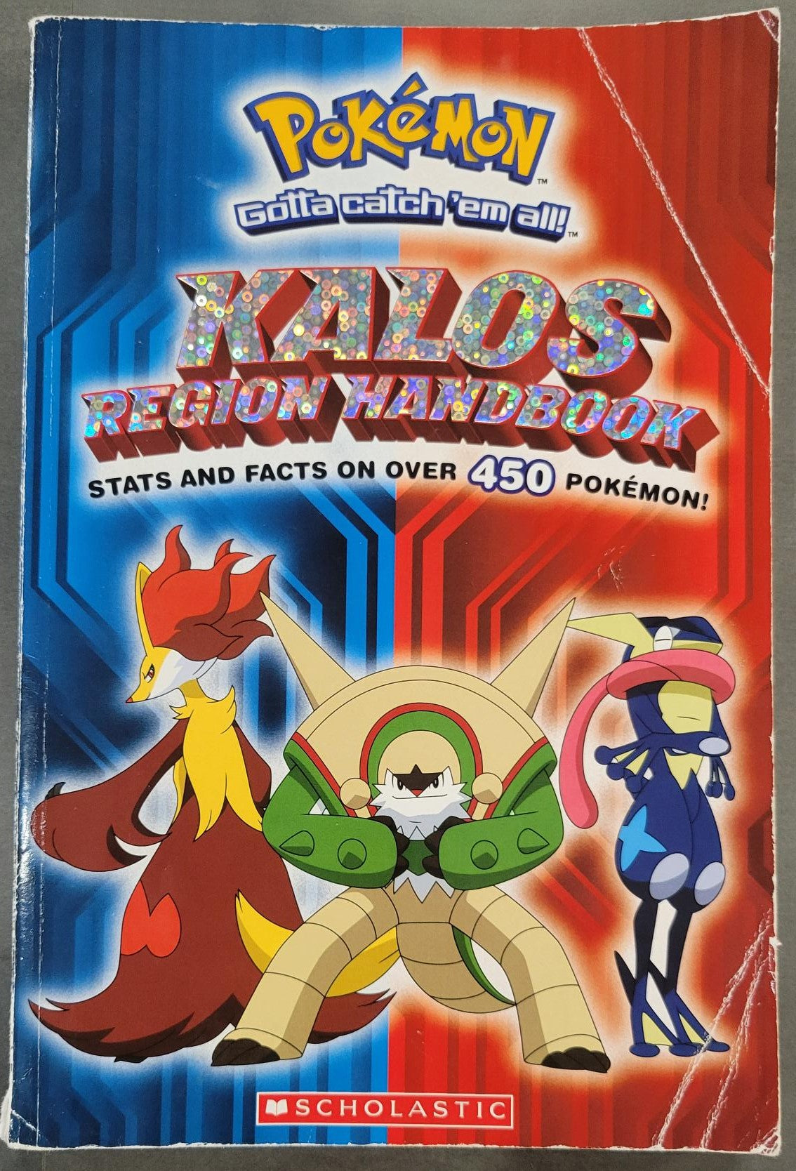 Pokemon Kalos Region Handbook (2014) 8th Printing