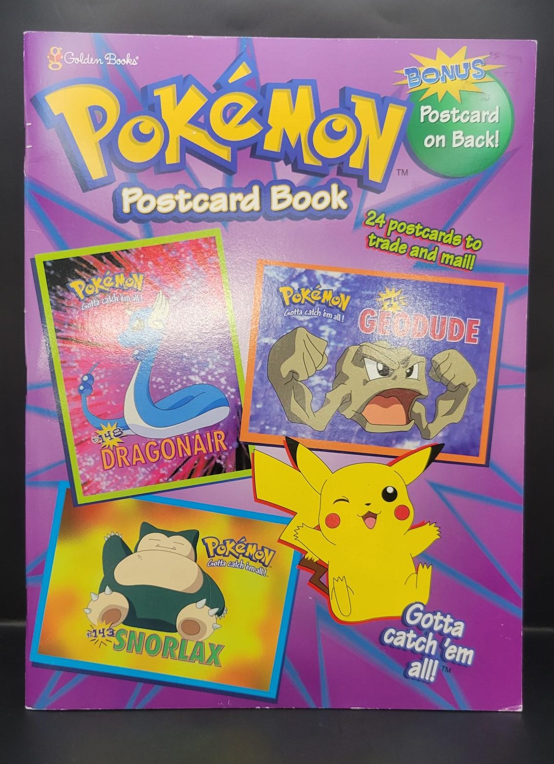 Pokemon Postcard Book (Golden Books) (1999)