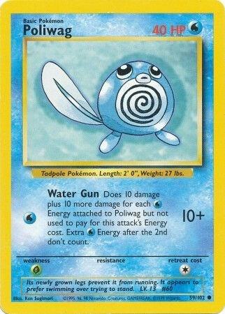Poliwag #59 Base Set