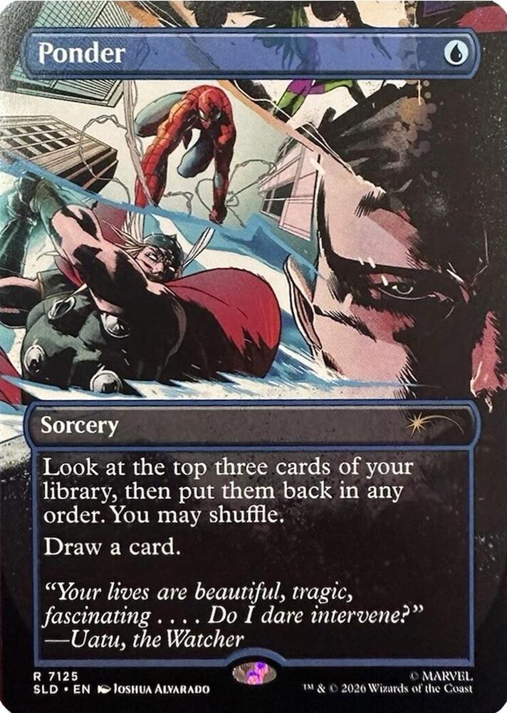 Ponder #7125 Secret Lair Drop Series