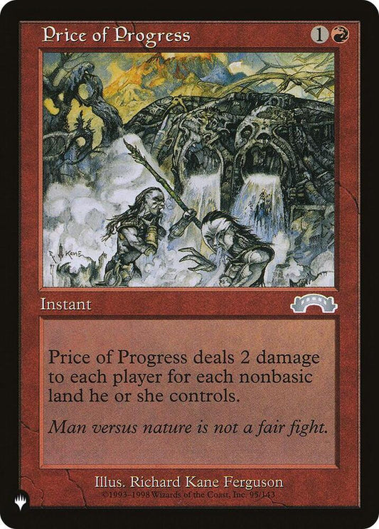 Price of Progress #95 The List Reprints