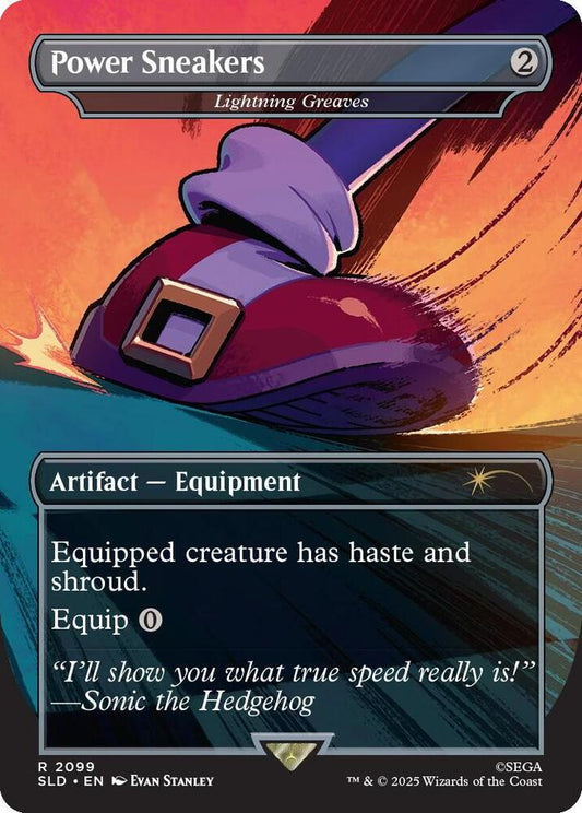 Power Sneakers (Lightning Greaves) #2099 Secret Lair Drop Series