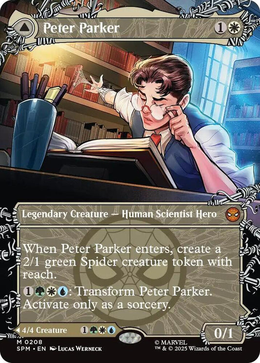 Peter Parker (Borderless) #208 FOIL Marvel's Spider-Man