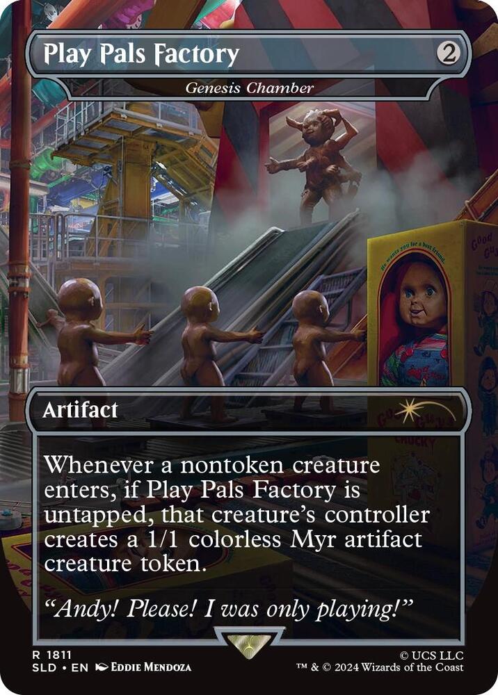 Play Pals Factory (Genesis Chamber) #1811 FOIL Secret Lair Drop Series