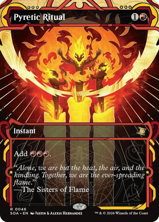 Pyretic Ritual #46 FOIL Secrets of Strixhaven: Mystical Archive