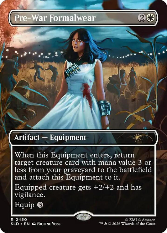 Pre-War Formalwear #2450 FOIL Secret Lair Drop Series