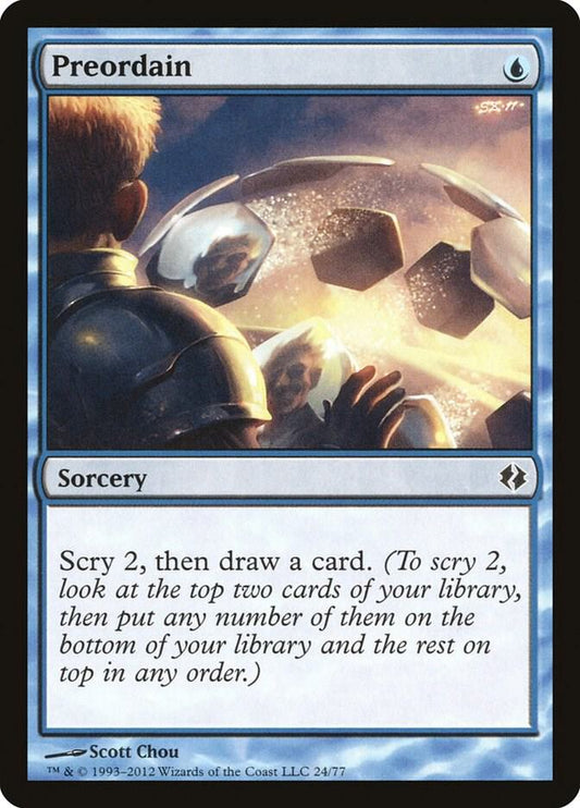 Preordain #24 Duel Decks: Venser vs. Koth