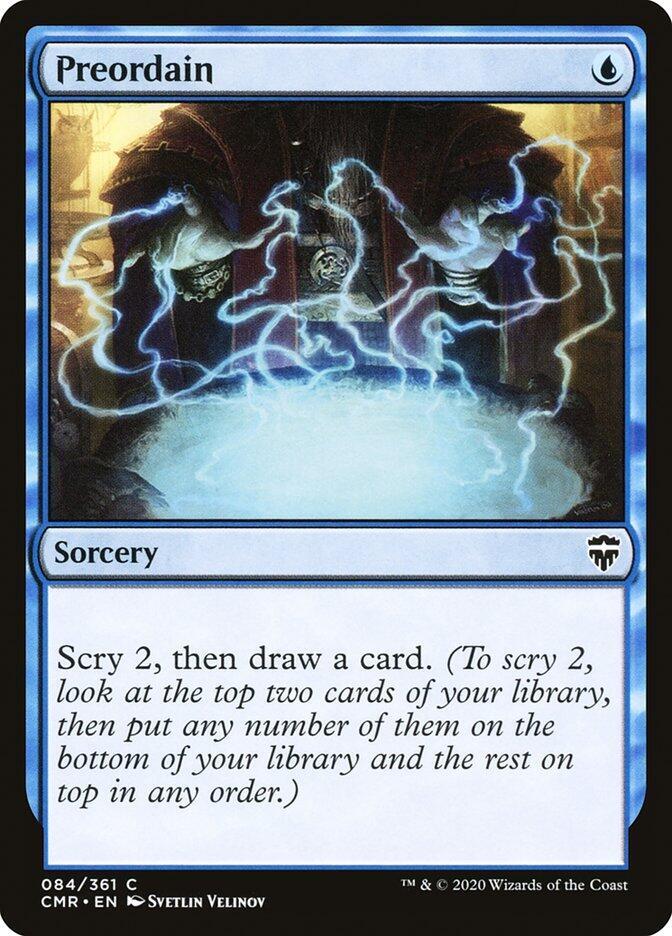 Preordain #84 Commander Legends