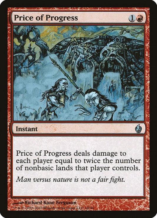 Price of Progress #18 FOIL Premium Deck Series: Fire and Lightning