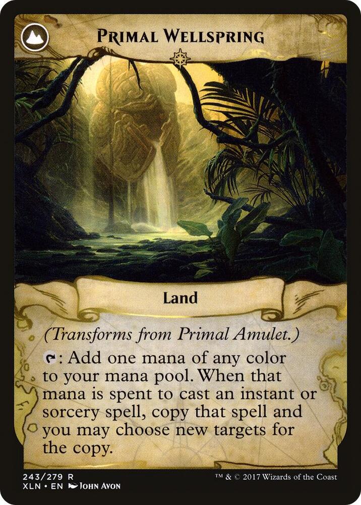 Primal Amulet #243 Ixalan