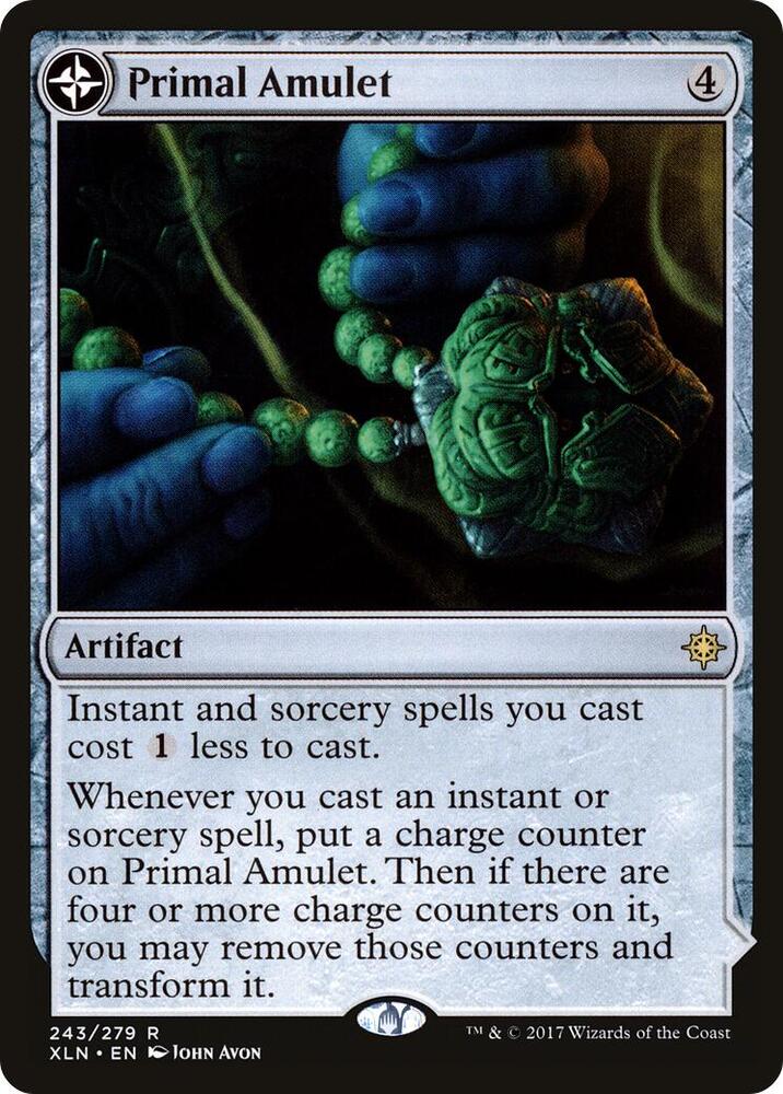 Primal Amulet #243 Ixalan