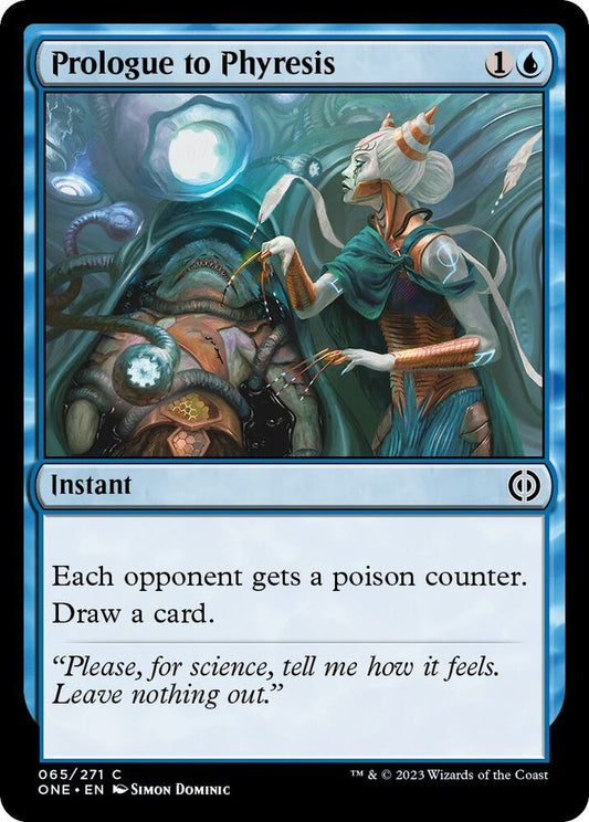 Prologue to Phyresis #65 FOIL Phyrexia: All Will Be One