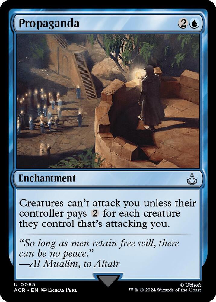 Propaganda #85 FOIL Universes Beyond: Assassin's Creed