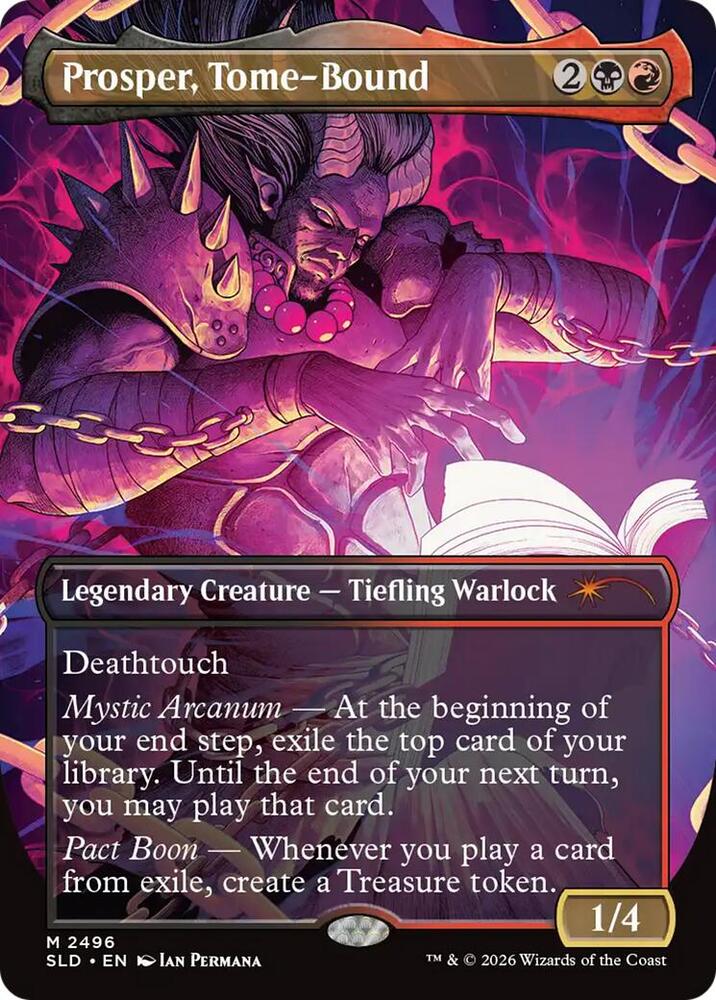 Prosper, Tome-Bound #2496 FOIL Secret Lair Drop Series