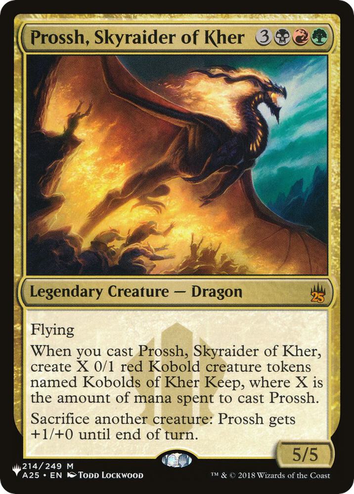 Prossh, Skyraider of Kher #214 The List Reprints