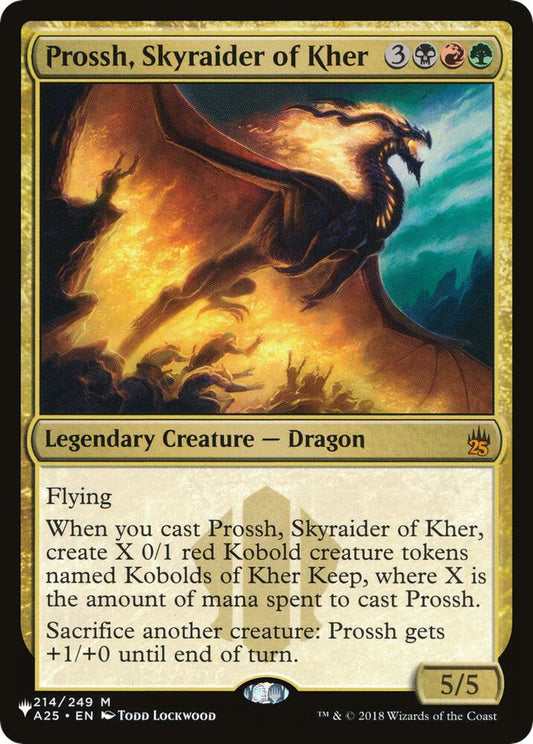 Prossh, Skyraider of Kher #214 The List Reprints