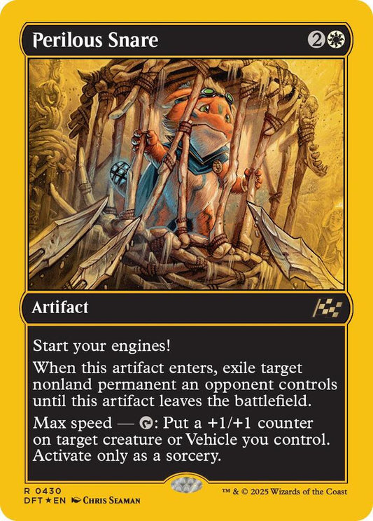 Perilous Snare #430 FIRST-PLACE FOIL Aetherdrift
