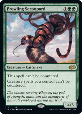 Prowling Serpopard #713 Jumpstart 2022