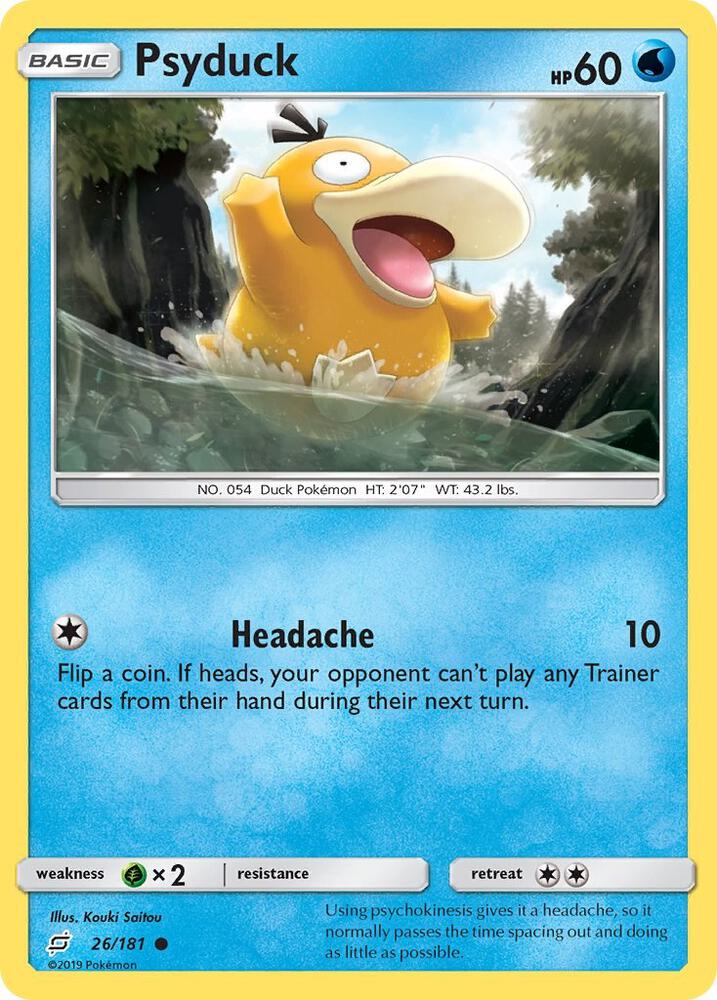 Psyduck #26 SM - Team Up