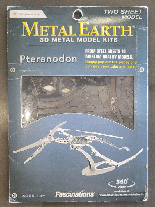 Metal Earth Pteranodon 3D Metal Model Kit NEW/SEALED