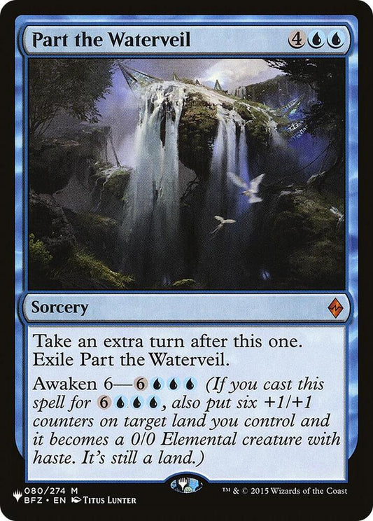 Part the Waterveil #80 The List Reprints