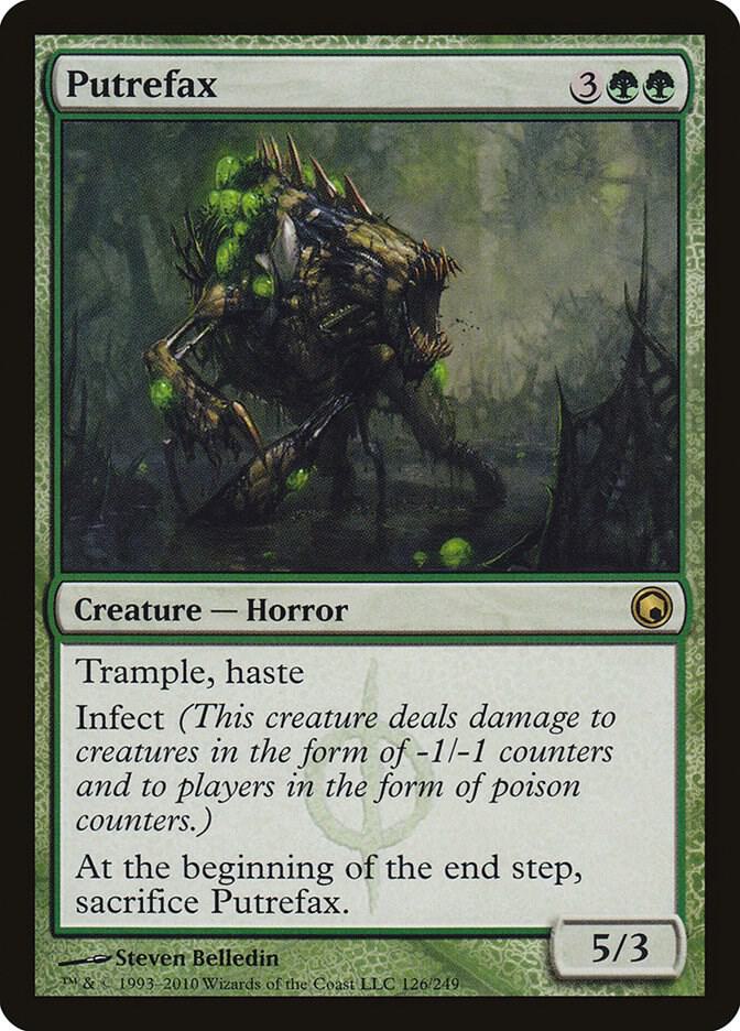 Putrefax #126 FOIL Scars of Mirrodin