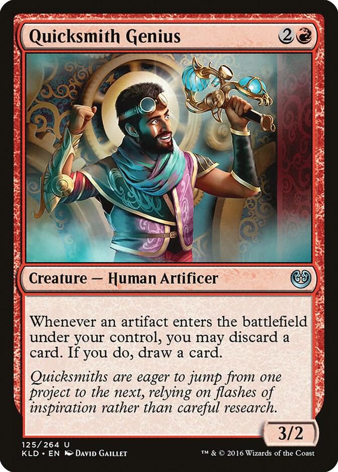 Quicksmith Genius #125 FOIL Kaladesh