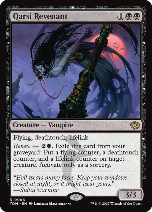 Qarsi Revenant #86 Tarkir: Dragonstorm