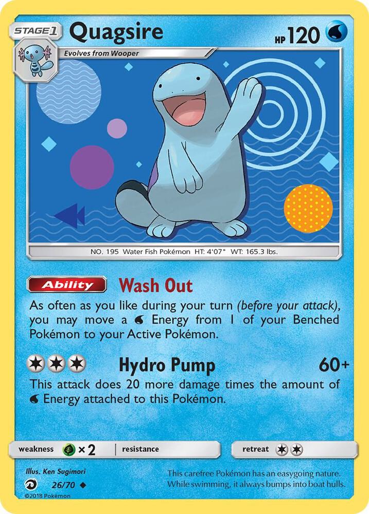 Quagsire #26 Dragon Majesty