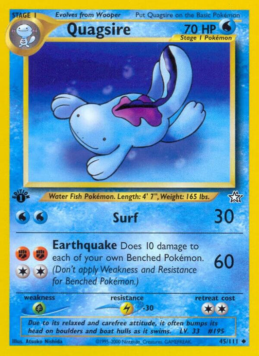 Quagsire #45 Neo Genesis (Unlimited)